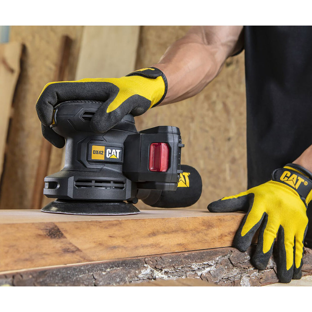 Cat DX42B 18Volt 125mm Profesyonel Devir Ayarlı Eksantrik Zımpara (Akü Dahil Değildir) 4