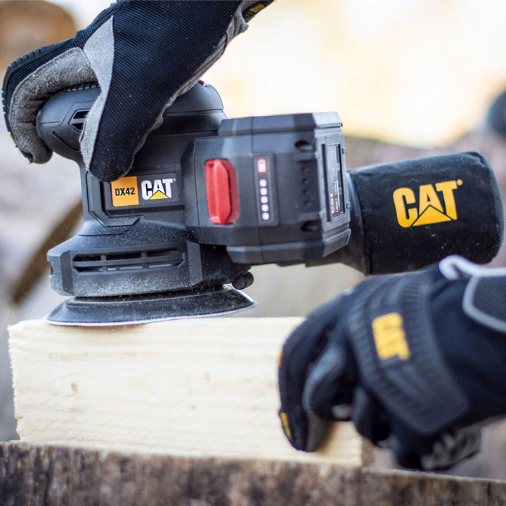 Cat DX42B 18Volt 125mm Profesyonel Devir Ayarlı Eksantrik Zımpara (Akü Dahil Değildir) 9