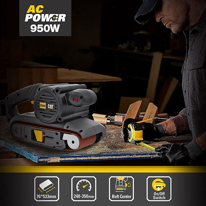 Cat DX48 950Watt Profesyonel Devir Ayarlı Tank Zımpara 4