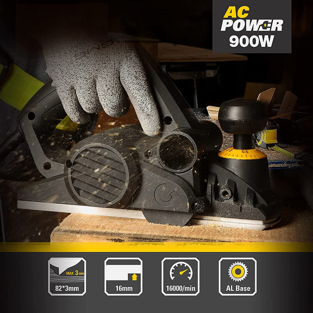 CAT DX86 900Watt 82mm Çift Bıçaklı Profesyonel Planya 6