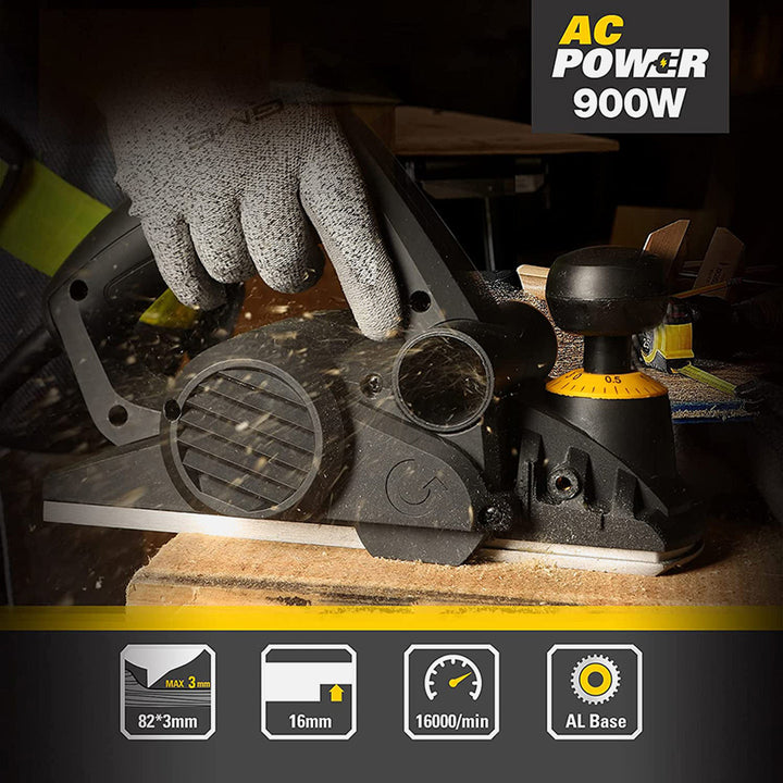 CAT DX86 900Watt 82mm Çift Bıçaklı Profesyonel Planya 7