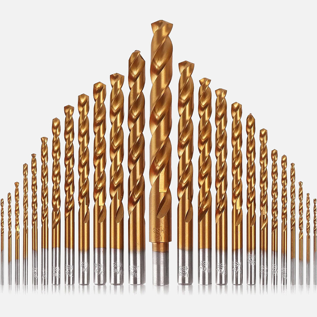 Cat DA02901 16 Parça Profesyonel Titanyum Kaplama HSS Metal Delici Matkap Ucu 4