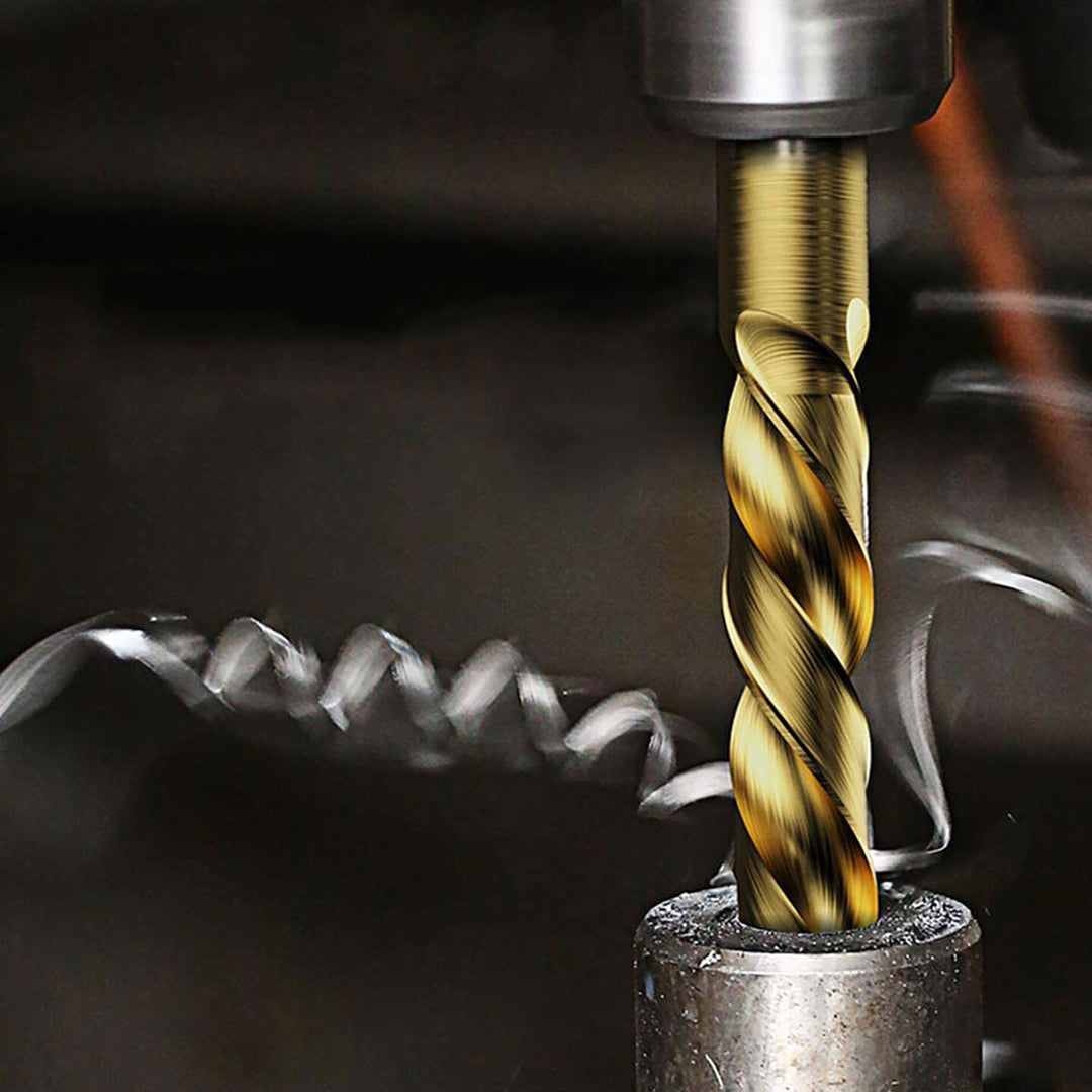 Cat DA02901 16 Parça Profesyonel Titanyum Kaplama HSS Metal Delici Matkap Ucu 6