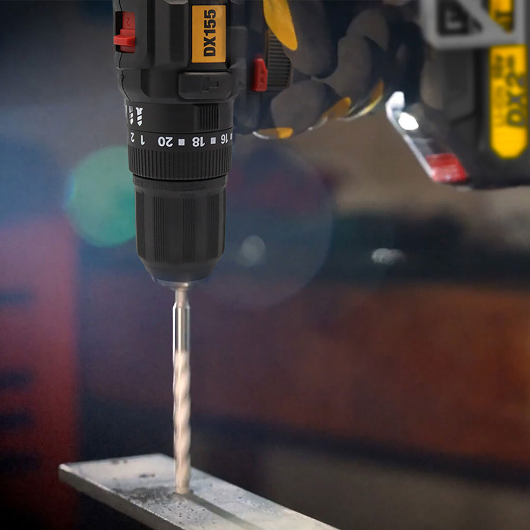 CAT DX155.1 18Volt/2.0Ah Li-ion Çift Akülü Profesyonel Şarjlı Darbeli Matkap 6