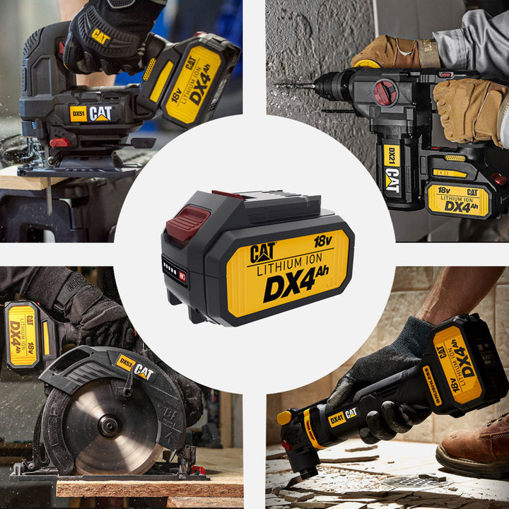 Cat Dxb4 18V 4Ah Li-ion Yedek Akü 9