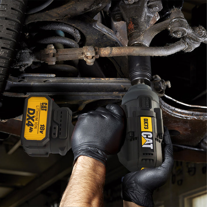 CAT DX73 18Volt 4.0 Ah. Çift Akülü 1700/2100Nm Kömürsüz Profesyonel Şarjlı Somun Sıkma 8