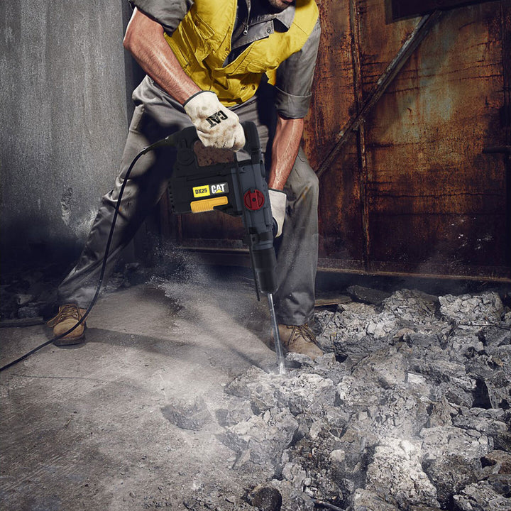 CAT DX25 1100Watt 8.5 Joule 40MM Profesyonel SDS-Max Kırıcı/Delici 5