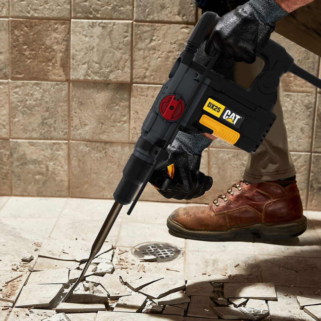 CAT DX25 1100Watt 8.5 Joule 40MM Profesyonel SDS-Max Kırıcı/Delici 7