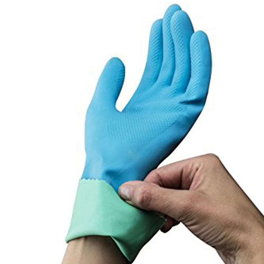 Vileda Comfort &amp; Care Tek Small Temizlik Eldiveni Mavi 2