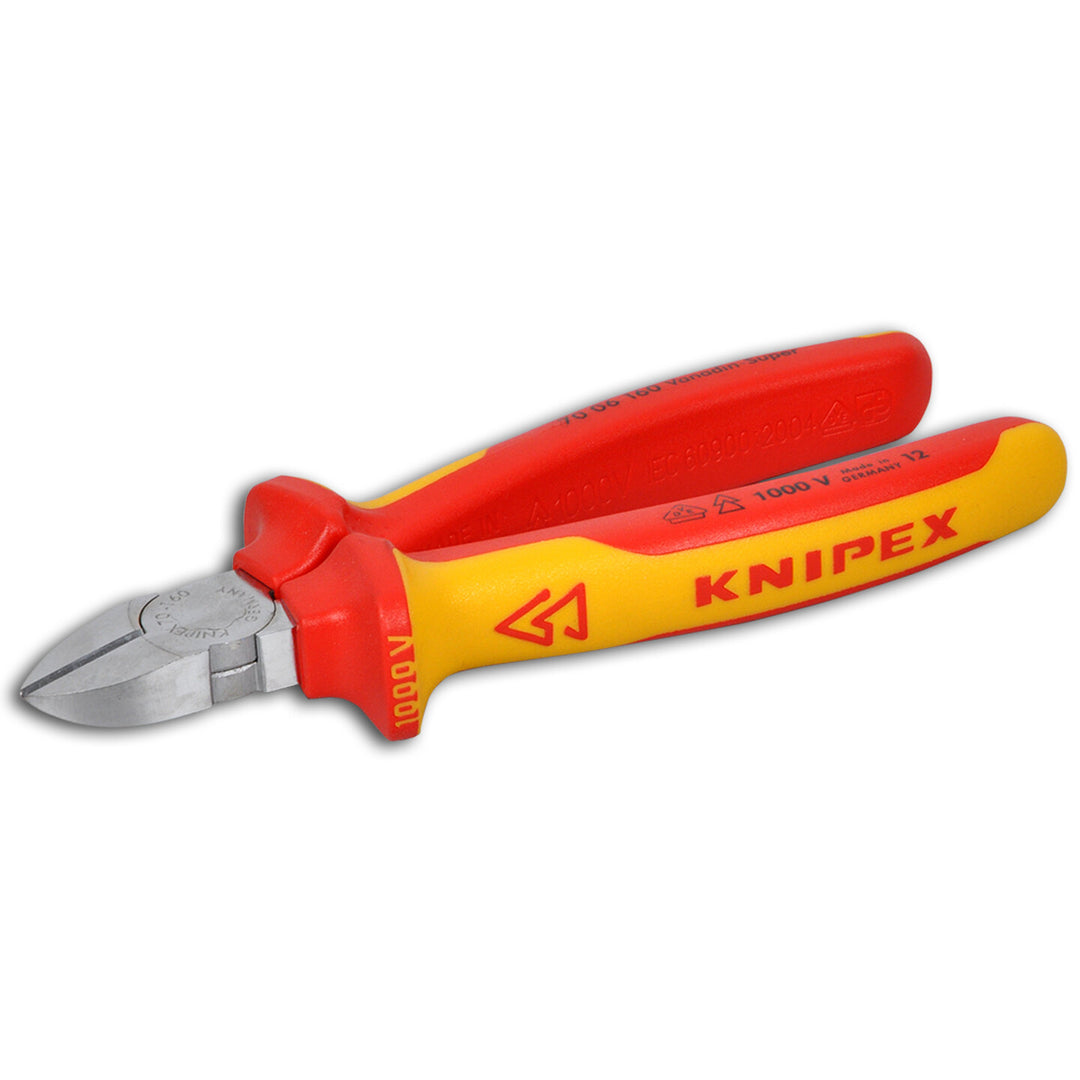 Knipex Krom kaplama VDE 160 mm Yan keski 2