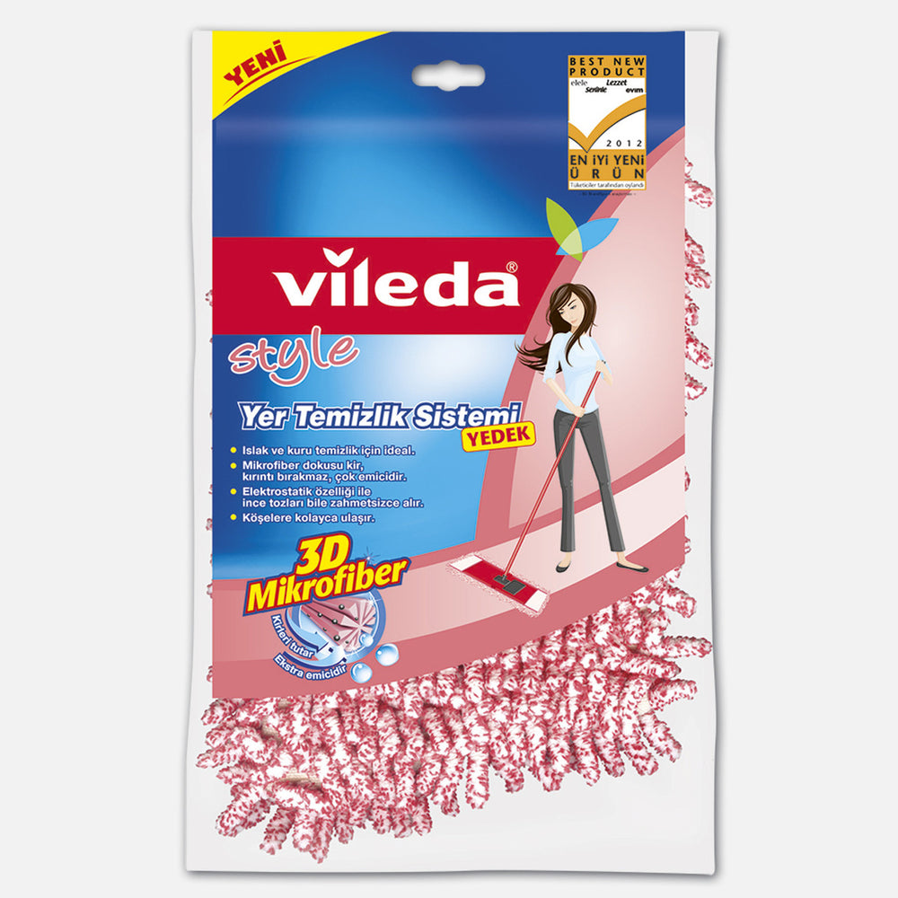 Vileda Style Mikrofiber Yer Temizlik Sistemi - Yedek 2