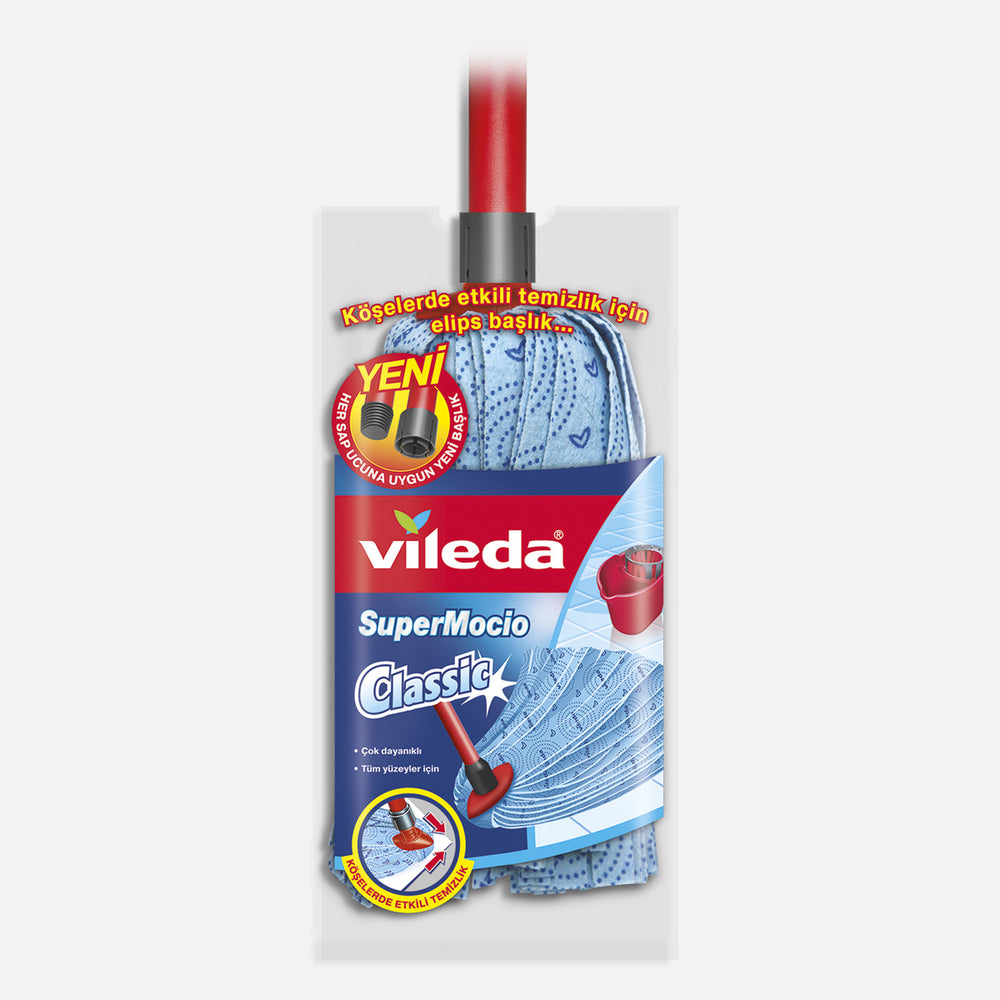 Vileda Saplı Super Mocio Klasik Paspas Set (Sap+Paspas) 2