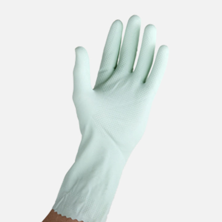 Vileda Extra Sensation Pamuklu Tek Small Temizlik Eldiveni Su Yeşili 3