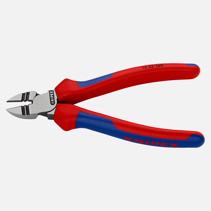 Knipex Fosfat Kaplama 160 mm Yan Keski (Kablo Siyirma Özelligi İle) 3