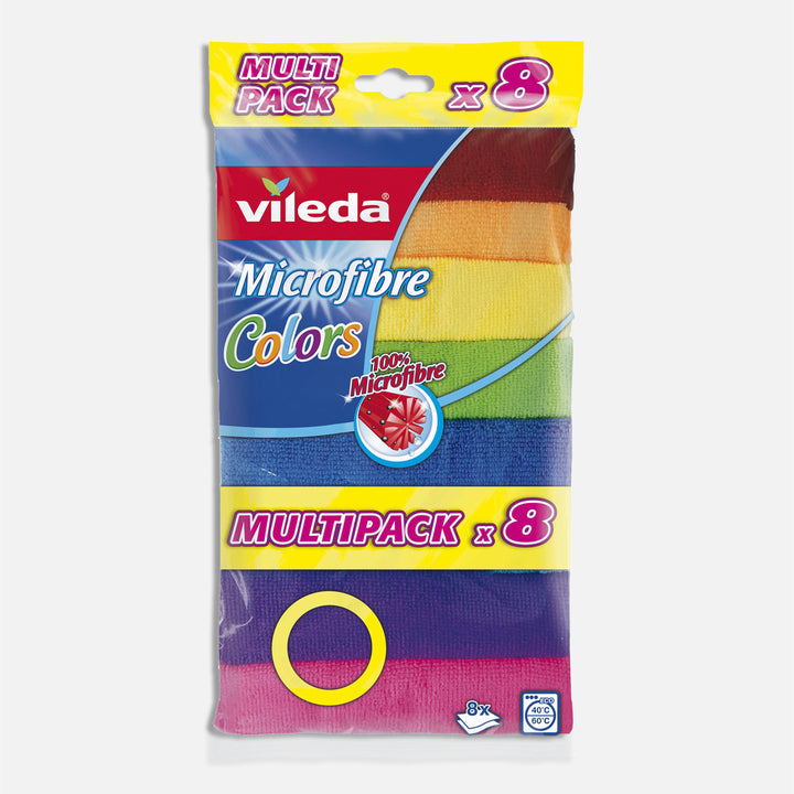 Vileda Colors Mikrofiber Bez 8`li Paket 4