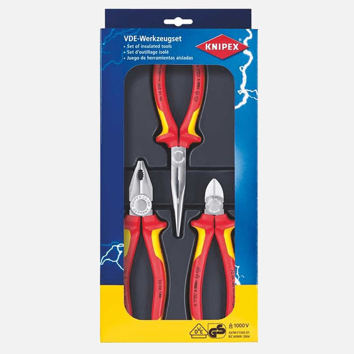 Knipex 002012 Vde 3`lü Pense Seti 2