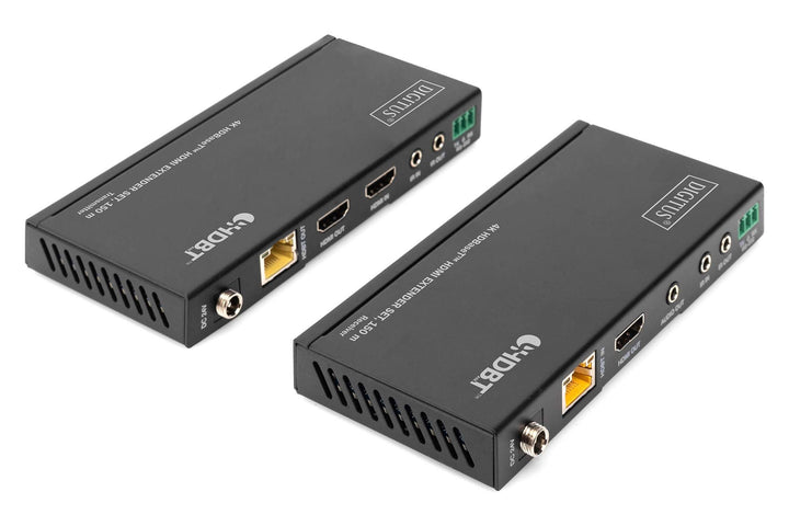 Digitus DIGITUS 4K HDBaseT™ HDMI Extender Set, 150 M 4K/60Hz, 18 Gbps, YUV 4:4:4, HDR (DS-55508)