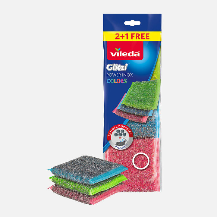 Vileda Glitzi Power Inox Ovma Süngeri