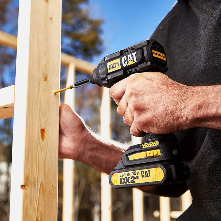 CAT DX71B 18Volt 215Nm Kömürsüz Profesyonel Şarjlı Darbeli Tornavida(Akü ve Şarj Cihazı Dahil Değildir.) 3