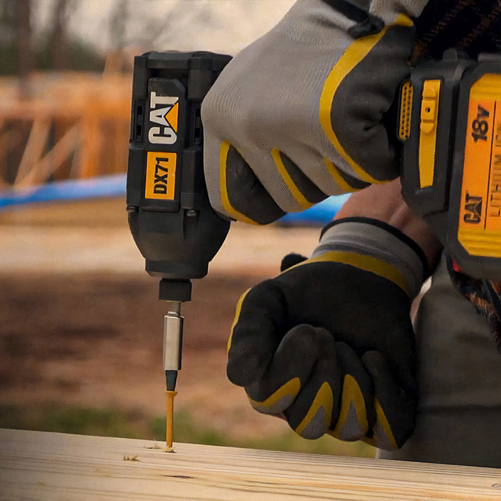 CAT DX71B 18Volt 215Nm Kömürsüz Profesyonel Şarjlı Darbeli Tornavida(Akü ve Şarj Cihazı Dahil Değildir.) 4