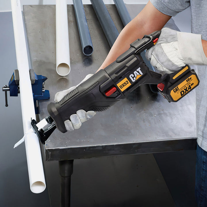 CAT DX52B 18Volt Profesyonel Tilki Kuyruğu Testere (Akü ve Şarj Cihazı Dahil Değildir.) 7