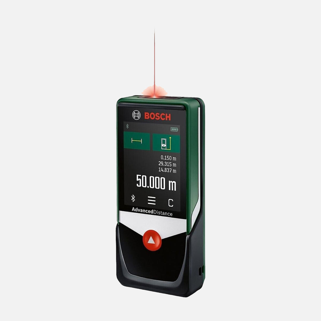 Bosch Advanced Distance 50C Dijital Lazerli Uzaklık Ölçer(Bosch Atino 1,5 metre Çizgi Lazer Hediye) 3