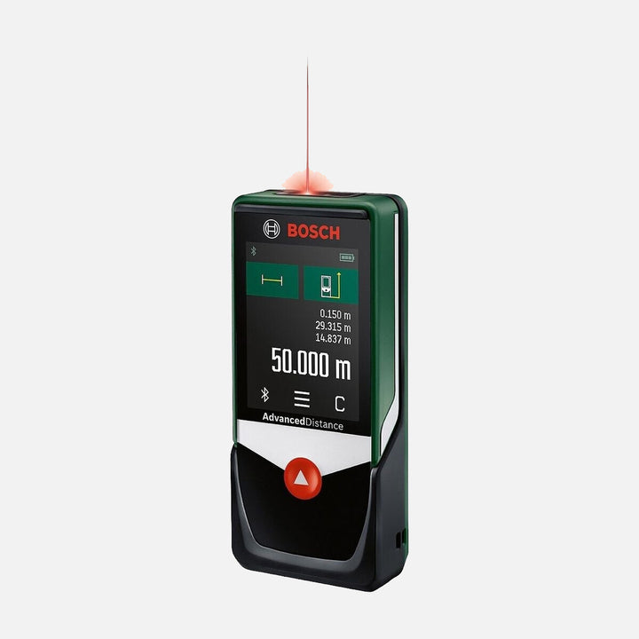 Bosch Advanced Distance 50C Dijital Lazerli Uzaklık Ölçer(Bosch Atino 1,5 metre Çizgi Lazer Hediye) 3