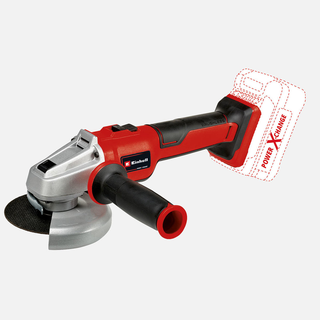 Einhell Axxio 18/115 mm Solo Kömürsüz Avuç Taşlama Makinesi (Akü ve Şarj Cihazı Dahil Değildir.) 6