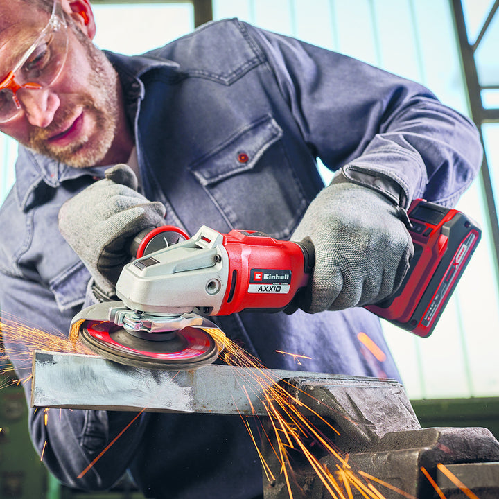 Einhell Axxio 18/115 mm Solo Kömürsüz Avuç Taşlama Makinesi (Akü ve Şarj Cihazı Dahil Değildir.) 3