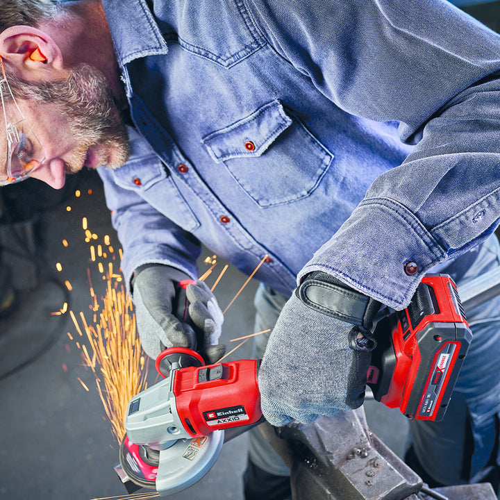 Einhell Axxio 18/115 mm Solo Kömürsüz Avuç Taşlama Makinesi (Akü ve Şarj Cihazı Dahil Değildir.) 4