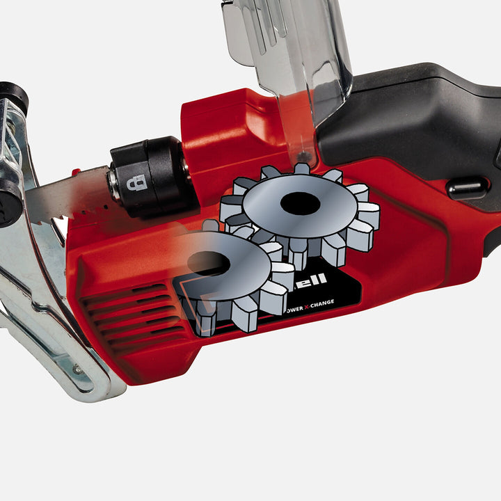 Einhell GE-GS 18/150LI Solo Akülü Budama Testeresi (Akü ve Şarj Cihazı Dahil Değildir) 4