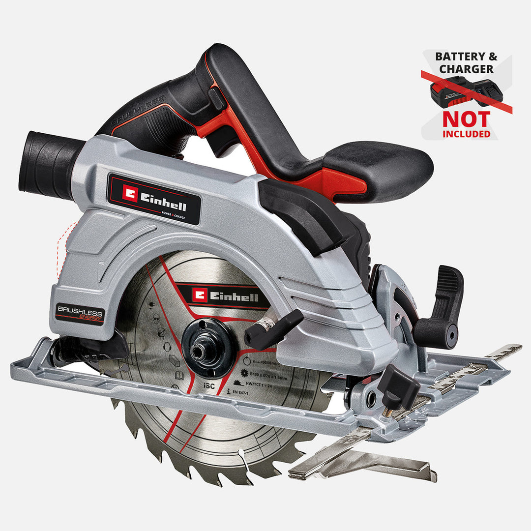 Einhell TE-CS 18/190 190 x 20 mm Komürsüz Solo Sunta Kesme Daire Testere (Akü ve Şarj Cihazı Dahil Değildir.) 4