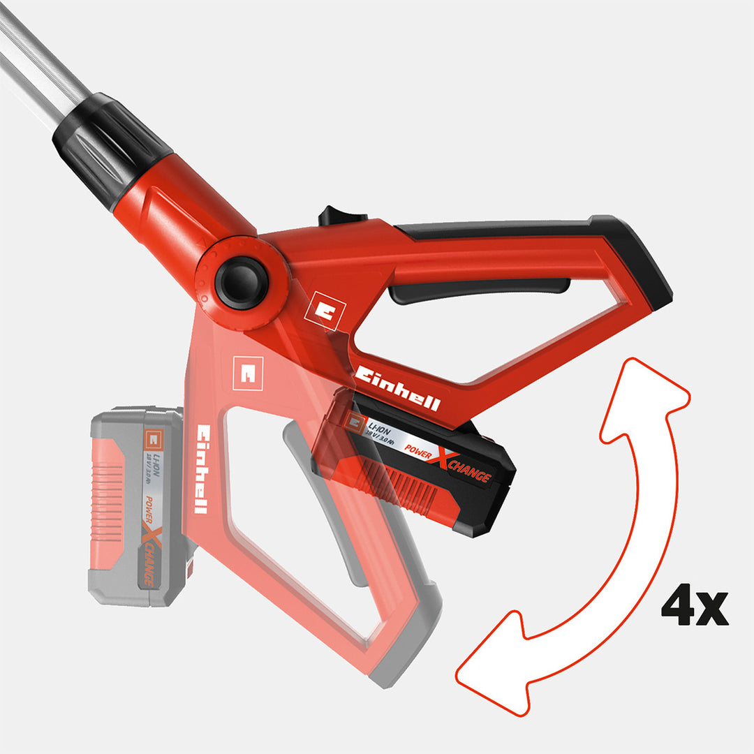 Einhell GE-HC 18 Li T-Solo Çok Fonksiyonlu Budama Makinesi (Akü ve Şarj Cihazı Dahil Değildir) 3