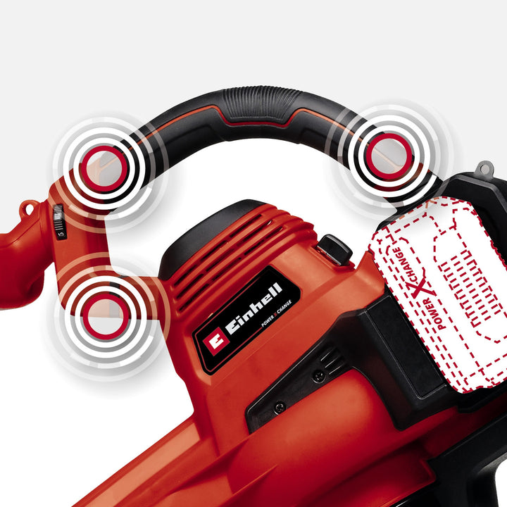 Einhell GE-CL 36/230 Li E Solo Akülü Yaprak Toplama Makinesi (Akü ve Şarj Cihazı Dahil Değildir) 9