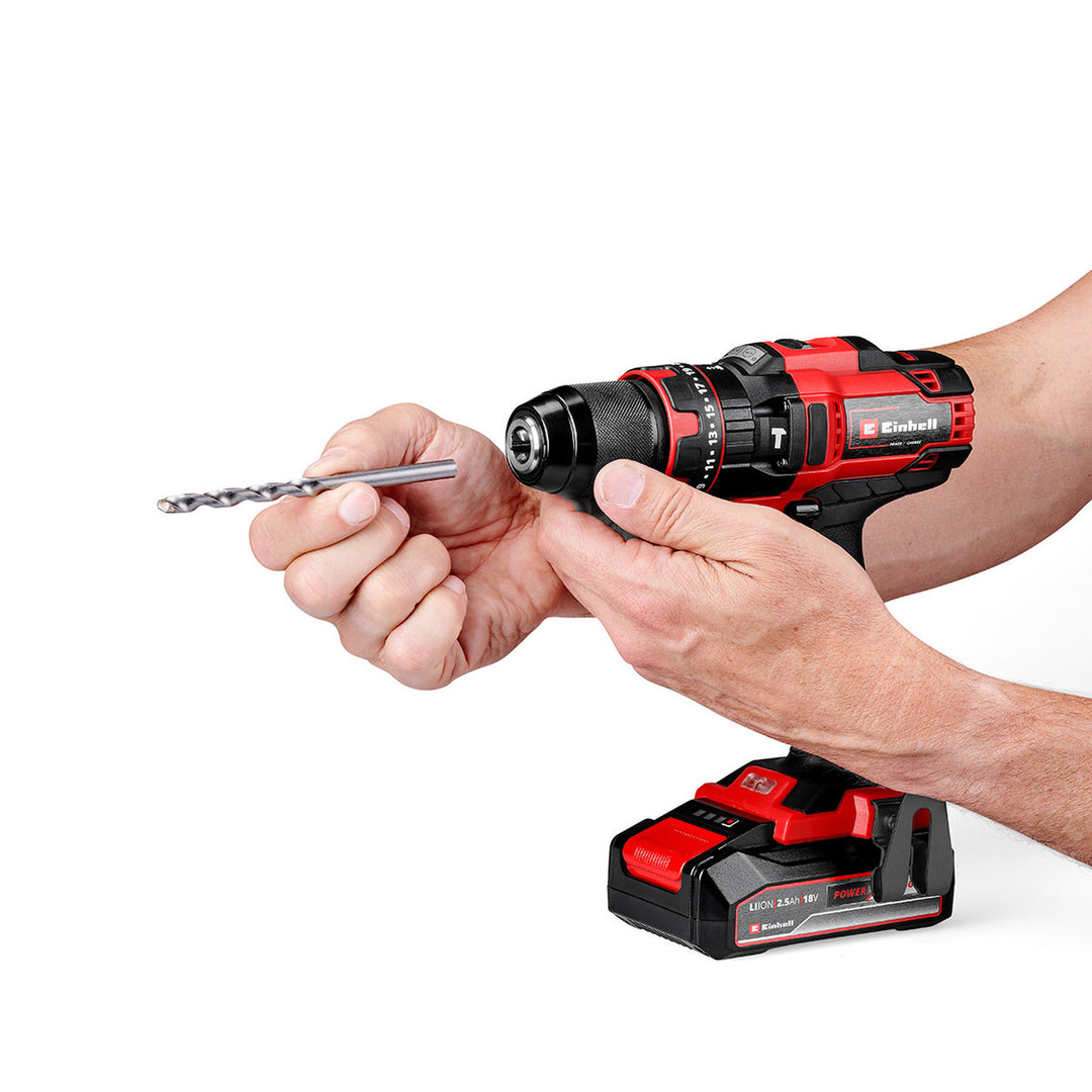 Einhell TE-CD 18/44 Akülü Darbeli Vidalama (1x2,5 Ah) 4