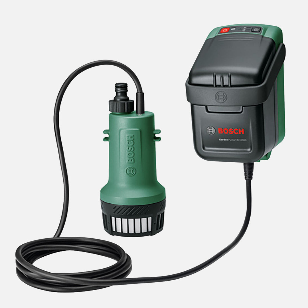 Bosch Gardenpump 18-2000 Akülü Solo Bahçe Sulama Pompası (Akü ve Şarj Cihazı Dahil Değildir)