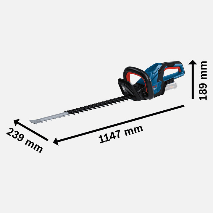 Bosch GHE 18V-60 Profesyonel Çit Kesme Makinesi (Akü ve Şarj Cihazı Dahil Değildir) 5