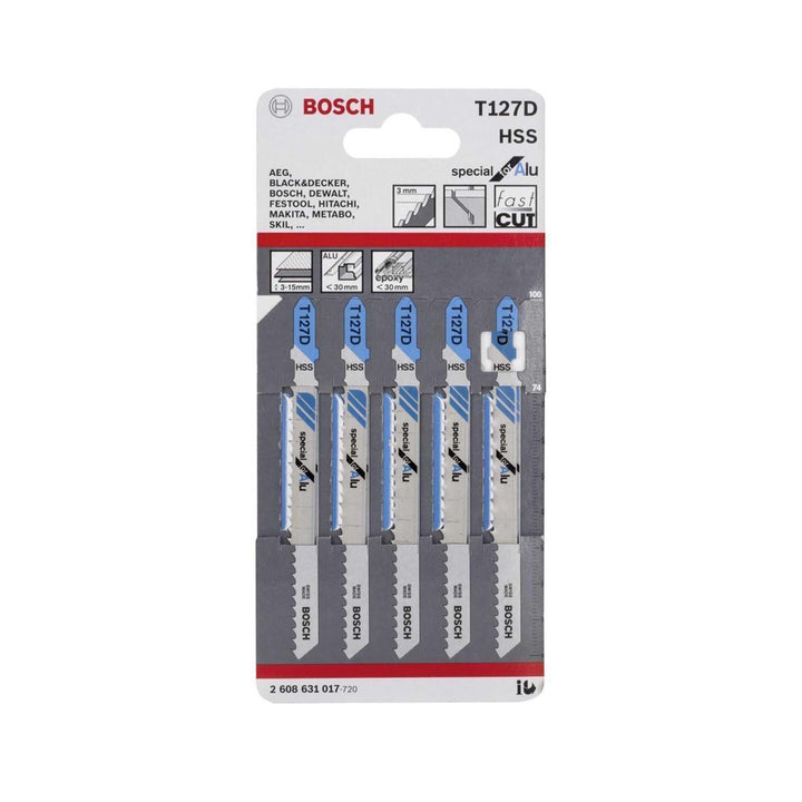 T 127 D Alüminyum Dekupaj Testere Ucu 5li 2608631017 2