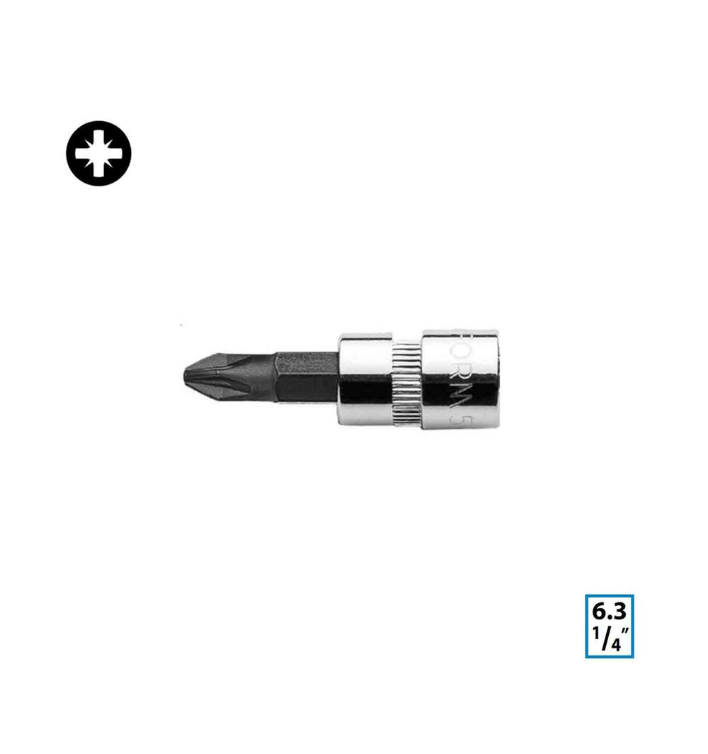 Ceta Form 1/4 PZ2 Lokmalı Pozidriv Uç C08S-PZ2 2