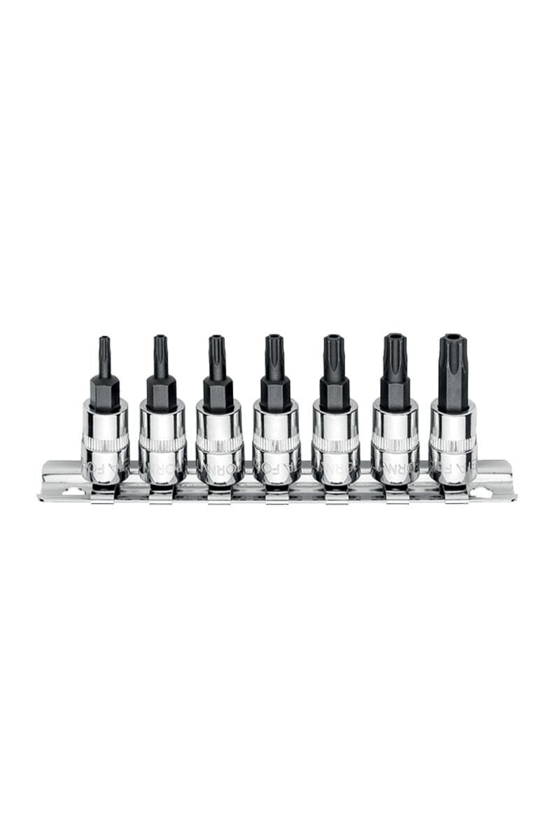 Ceta Form T10 - T40 1/4 Delikli Torx Lokma Takımı 7 Parça C08S-RTR7
