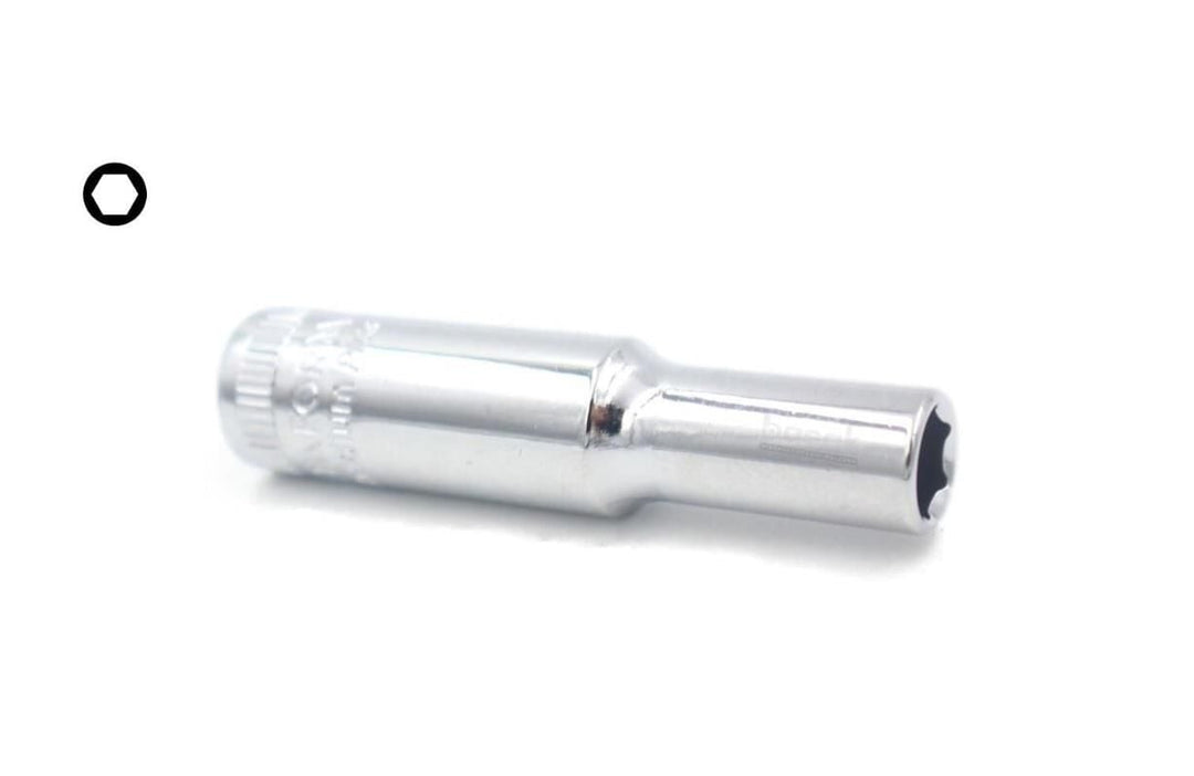 Ceta Form ¼” 4,5 mm 6 Köşe Derin Lokma Anahtar C04-H045