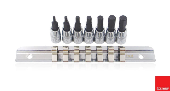 Ceta Form 2,5 - 8 mm 1/4 Lokmalı Allen Takımı 7 parça C08S-RHX7 2