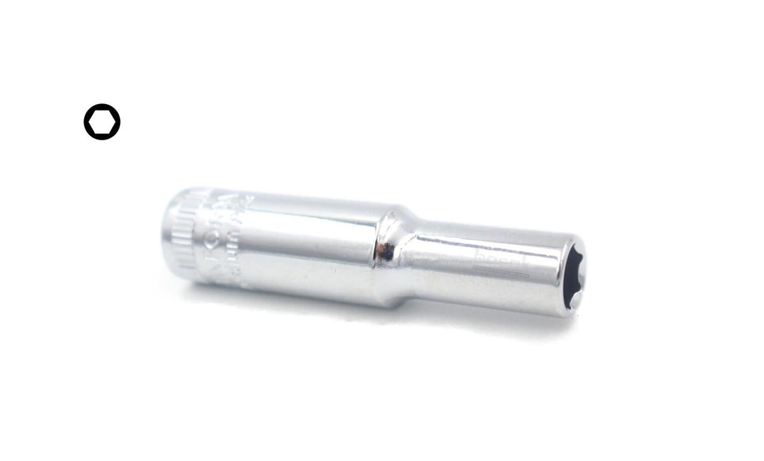 Ceta Form ¼” 5.5 mm 6 Köşe Derin Lokma Anahtar C04-H055