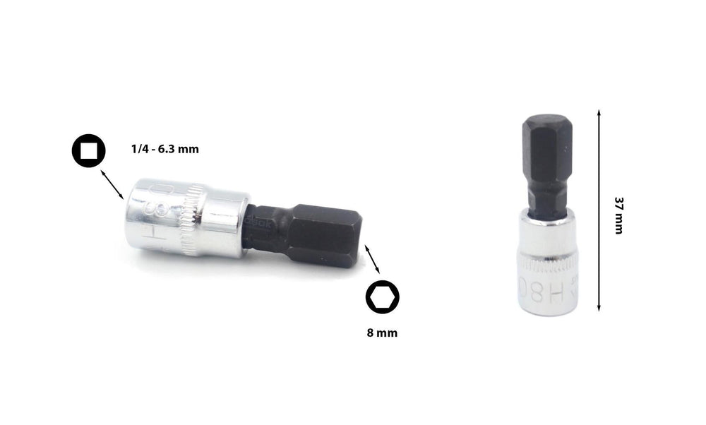 Ceta Form 8 mm 1/4” Lokmalı Allen C08S-H80 2