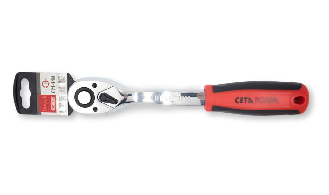 Ceta Form C21-14N 1/2 Düğmeli Cırcır Kolu 42-250 mm (Açılı Gövde) 4