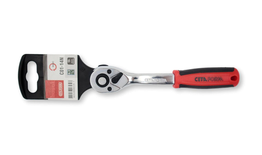 Ceta Form C01-14N 1/4 Düğmeli Cırcır Kolu (Açılı Gövde) 4