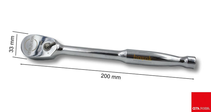 Ceta Form 1/2 Metal Saplı Cırcır Kolu Kapalı Tip C11-T90 2