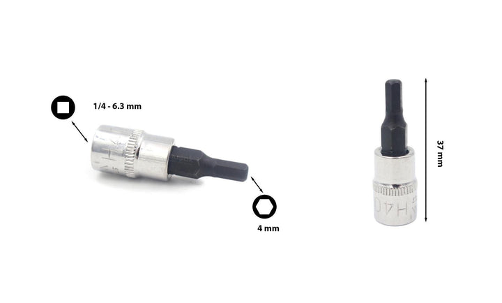Ceta Form 4 mm 1/4” Lokmalı Allen C08S-H40 3