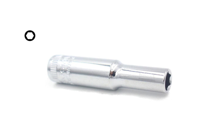 Ceta Form ¼” 5 mm 6 Köşe Derin Lokma Anahtar C04-H050