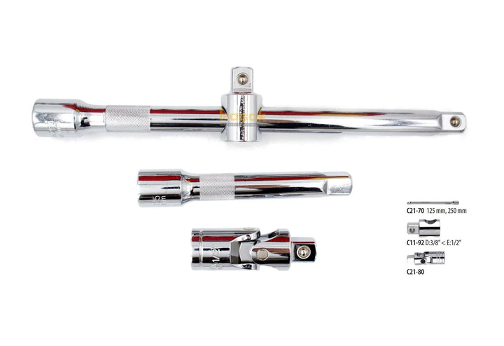 Ceta Form 23 Parça 1/2” Lokma Takımı Plastik Çantalı C20-23PH4 4